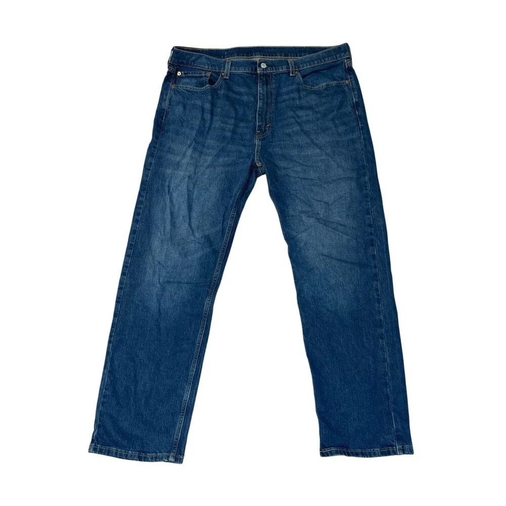 NWOT Levi's 505 Men's W40 L32 Regular Fit Straight Jeans Blue Medium Wash